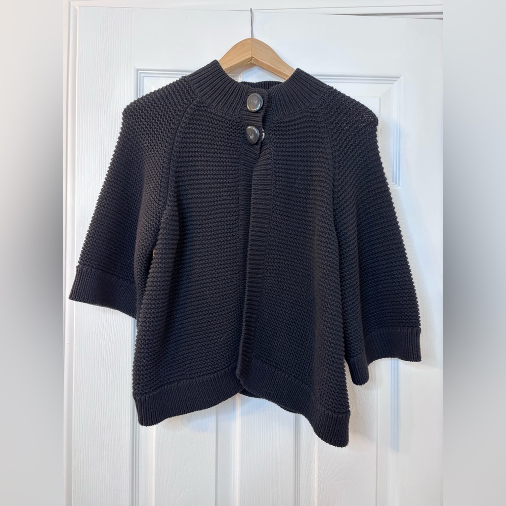 Calvin Klein Jeans Black Buttoned Cardigan